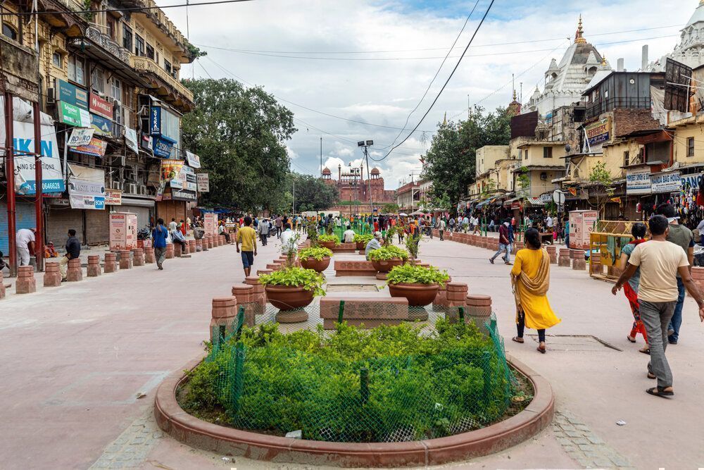 Chandni Chowk Delhi Markets Tourist Attractions Renovation